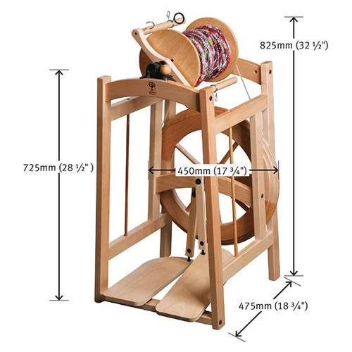 Ashford Country Spinner 2 - Unfinished Ashford Country Spinner 2 - Unfinished -Sewing Textile Store ASH 0219Fb 54547.1685123647