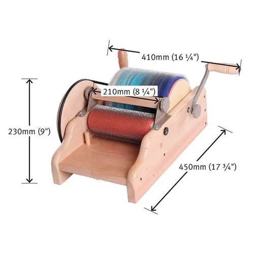 Ashford Drum Carder Ashford Drum Carder -Sewing Textile Store ASH DRUM 09784.1685709527