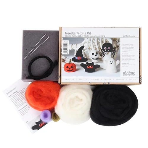 Ashford Needle Felting Kit - Halloween Ashford Needle Felting Kit - Halloween -Sewing Textile Store ASH NFKHc 91279.1695040838