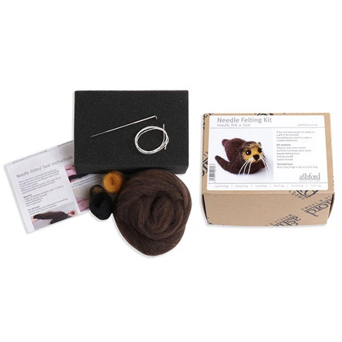 Ashford Needle Felting Kit - Seal Ashford Needle Felting Kit - Seal -Sewing Textile Store ASH NFKSLb 00237.1595172363