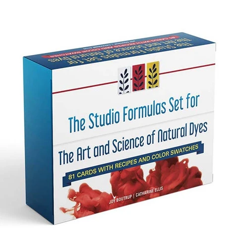 The Studio Formulas Set for the Art and Science of Natural Dyes The Studio Formulas Set For The Art And Science Of Natural Dyes -Sewing Textile Store B9780764366185 00367.1675701359