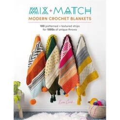 Mix And Match Modern Crochet Blankets