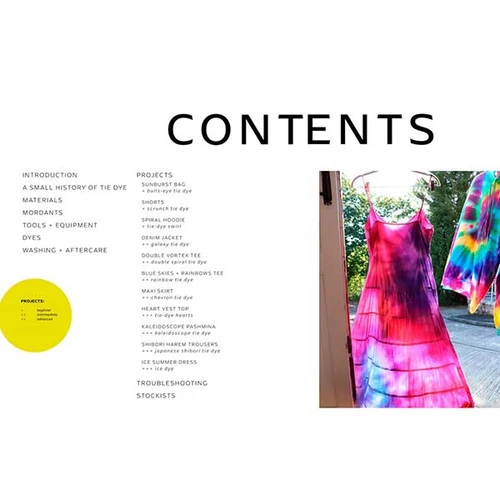 Modern Tie Dye Modern Tie Dye -Sewing Textile Store B9781782219903b 04822.1656532093