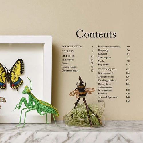 Crocheted Bees, Bugs & Butterflies Crocheted Bees, Bugs & Butterflies -Sewing Textile Store B9781784946357c 00459.1661790826