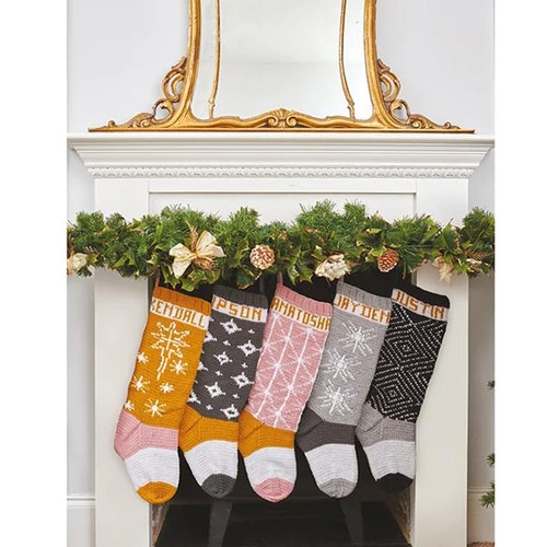 Knitted Christmas Stockings Knitted Christmas Stockings -Sewing Textile Store B9781784946685b 02356.1690404320