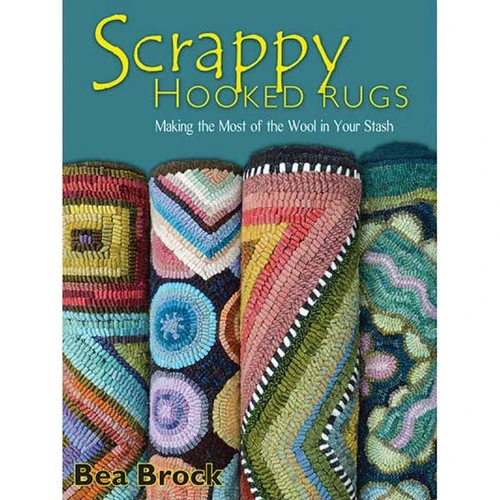 Scrappy Hooked Rugs Scrappy Hooked Rugs -Sewing Textile Store B9781881982951 09600.1674155239