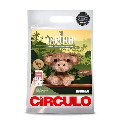 Circulo Amigurumi Kit - Monkey Circulo Amigurumi Kit - Monkey -Sewing Textile Store CIR 395056 02 48684.1698001544