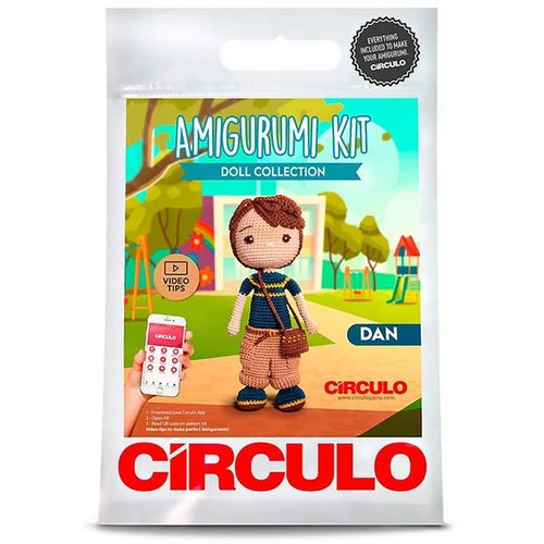 Circulo Amigurumi Kit - Dan Circulo Amigurumi Kit - Dan -Sewing Textile Store CIR 412422 02c 29102.1669666097