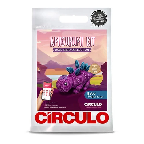 Circulo Amigurumi Kit - Baby Stegosaurus Circulo Amigurumi Kit - Baby Stegosaurus -Sewing Textile Store CIR 415502 02 20887.1681304531