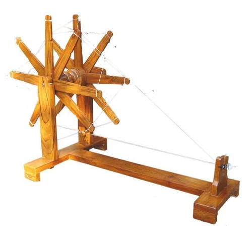 Tabletop Charkha Wheel Tabletop Charkha Wheel -Sewing Textile Store FA 002 32348.1593690662