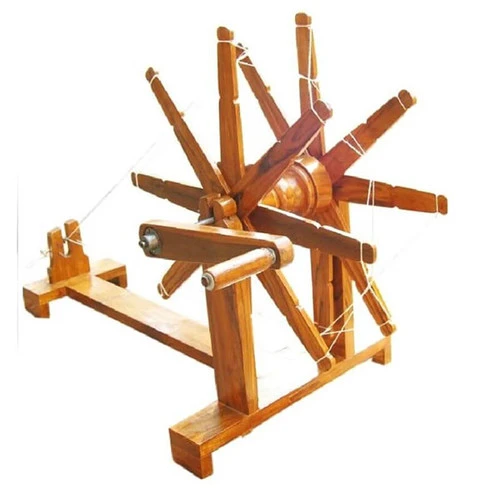 Tabletop Charkha Wheel Tabletop Charkha Wheel -Sewing Textile Store FA 002c 87067.1593691223