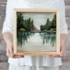 Painting With Wool Needle Felting Kit - Lake Reflections -Sewing Textile Store FSS KIT15 52730.1697292158