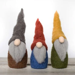 Sculpting With Wool Needle Felting Kit - Gnomes