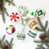 Sculpting With Wool Needle Felting Kit - Ornament Party 2 Sculpting With Wool Needle Felting Kit - Ornament Party -Sewing Textile Store FSS SWW 20 48996.1697297941