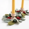Sculpting With Wool Needle Felting Kit - Festive Candle Rings -Sewing Textile Store FSS SWW 24 27720.1697281738