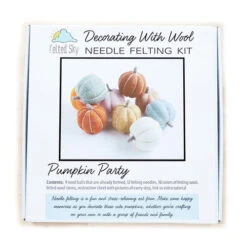 Sculpting With Wool Needle Felting Kit - Pumpkin Party -Sewing Textile Store FSS SWW 25e 80262.1692030813