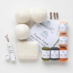 Sculpting With Wool Needle Felting Kit - Pumpkin Friends -Sewing Textile Store FSS SWW 27b 24227.1692031400