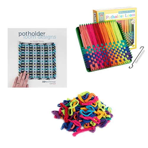 Old Fashion Potholder Loom Gift Set Old Fashion Potholder Loom Gift Set -Sewing Textile Store HAR PHL 001 49467.1574288374