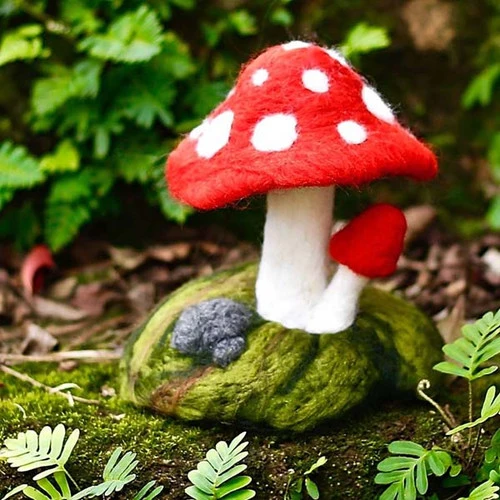 Kromski Needle Felting Kit - Toadstool Kromski Needle Felting Kit - Toadstool -Sewing Textile Store KRO 403b 03309.1643375721