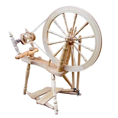 Kromski Symphony Spinning Wheel - Clear Finish Kromski Symphony Spinning Wheel - Clear Finish -Sewing Textile Store KRO 624 14835.1666126523