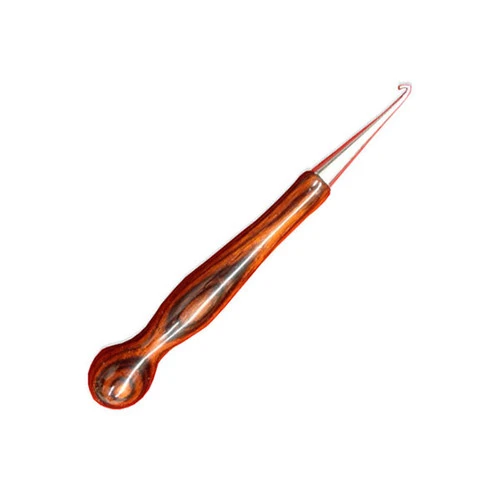 Nancy Miller Hook - Fat Shank Chunky Cocobolo Handle Nancy Miller Hook - Fat Shank Chunky Cocobolo Handle -Sewing Textile Store NMR 113F 16156.1553816261