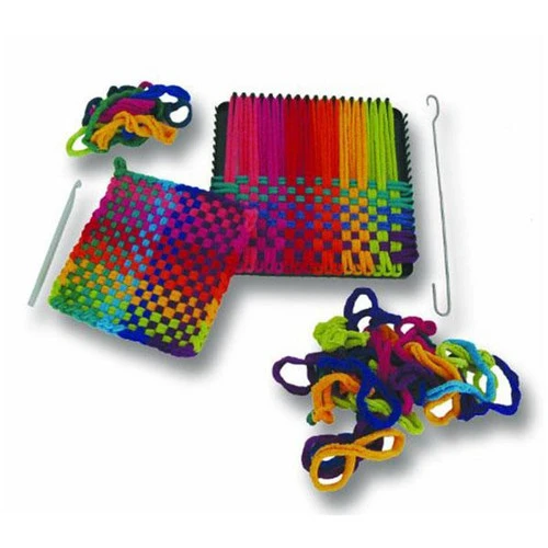 Old Fashion Potholder Loom Gift Set Old Fashion Potholder Loom Gift Set -Sewing Textile Store Old Fashion Potholder Loom Kit 4 21230.1574287662