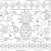 Pineapple Medallion -Sewing Textile Store Pineapple Medallion Rug Patte 3 62163.1557241706