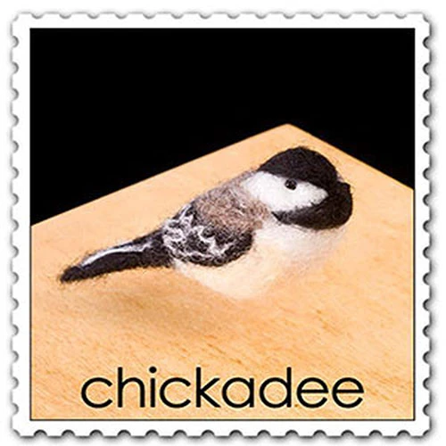 WoolPets Needle Felting Kit - Chickadee WoolPets Needle Felting Kit - Chickadee -Sewing Textile Store SHA CHKDEE 82408.1567265845