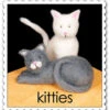 WoolPets Needle Felting Kit - Kitties 1 WoolPets Needle Felting Kit - Kitties -Sewing Textile Store SHA KIT 50398.1567294185