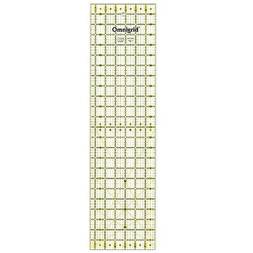 Omnigrid Quilter's Ruler 6.5" x 24" Omnigrid Quilter's Ruler 6.5" X 24" -Sewing Textile Store SPI 083254 41074.1686751939