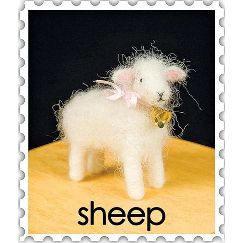 WoolPets Needle Felting Kit - Sheep WoolPets Needle Felting Kit - Sheep -Sewing Textile Store Sheep Needle Felting Kit 3 72294.1557240392