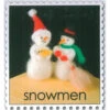 WoolPets Needle Felting Kit - Snowmen 2 WoolPets Needle Felting Kit - Snowmen -Sewing Textile Store Snowmen Needle Felting Kit 3 05042.1557243229