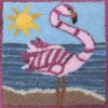 Punch Needle Kit - Felicity Flamingo -Sewing Textile Store TBS PNK 006 99168.1576080606