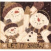 Punch Needle Kit - Let It Snow 1 Punch Needle Kit - Let It Snow -Sewing Textile Store TBS PNK 023 11833.1604854630