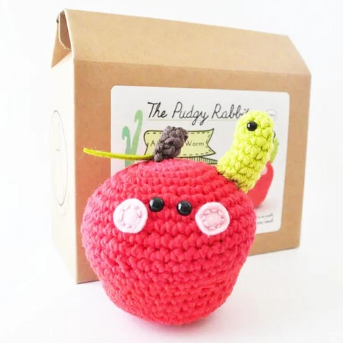 The Pudgy Rabbit Crochet Kit - Apple The Pudgy Rabbit Crochet Kit - Apple -Sewing Textile Store TPR SQ0130535 75677.1679148296