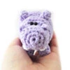 The Pudgy Rabbit Crochet Kit - Hippo -Sewing Textile Store TPR SQ0584143 27500.1697216319