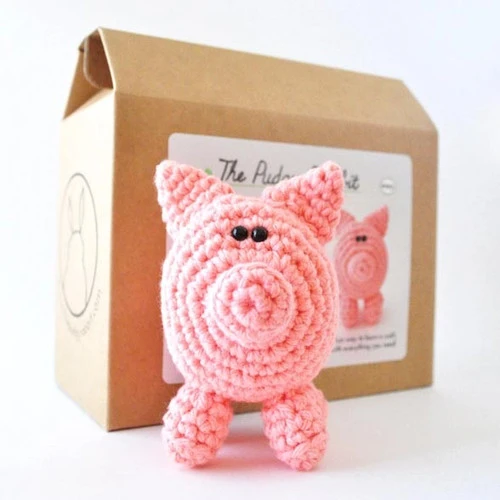 The Pudgy Rabbit Crochet Kit - Pig The Pudgy Rabbit Crochet Kit - Pig -Sewing Textile Store TPR SQ4831365 89669.1698069848