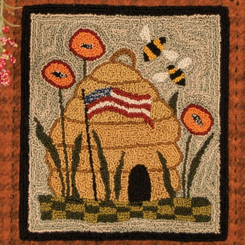 Punch Needle Pattern - Glory Bee Punch Needle Pattern - Glory Bee -Sewing Textile Store TPT PAT 692 17048.1582129000