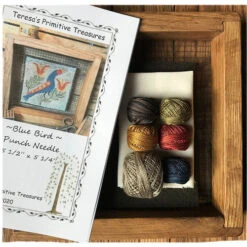 Punch Needle Kit - Blue Bird -Sewing Textile Store TPT PN 277d 68190.1613409903