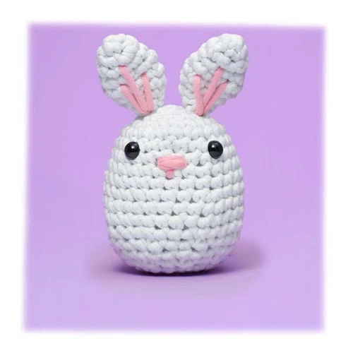 The Woobles Beginner Crochet Kit - Jojo the Bunny The Woobles Beginner Crochet Kit - Jojo The Bunny -Sewing Textile Store TWO BCK 003b 94987.1665427757