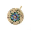 Galina Hand Painted Drop Spindle - Pink Blue Green Flower -Sewing Textile Store VEL POS S03 70117.1568815193