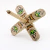Galina Hand Painted Turkish Spindle - Green Yellow Flower 1 Galina Hand Painted Turkish Spindle - Green Yellow Flower -Sewing Textile Store VEL PTS S GYF 28183.1568814704