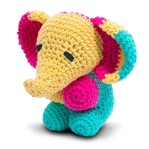 Knitty Critters Amigurumi Kit - Emily Elephant Knitty Critters Amigurumi Kit - Emily Elephant -Sewing Textile Store WOC KC622b 71484.1670606133
