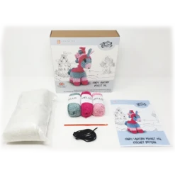 Knitty Critters Amigurumi Kit - Candy Unicorn -Sewing Textile Store WOC KC627c 68233.1670596387
