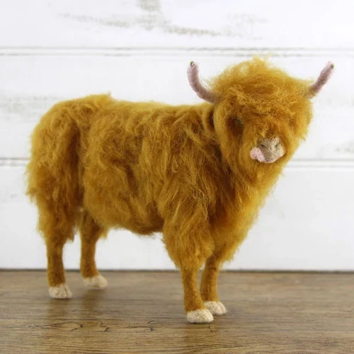 World of Wool Felting Kit - Hamish the Highland Cow World Of Wool Felting Kit - Hamish The Highland Cow -Sewing Textile Store WOW HANFK 58346.1567423615