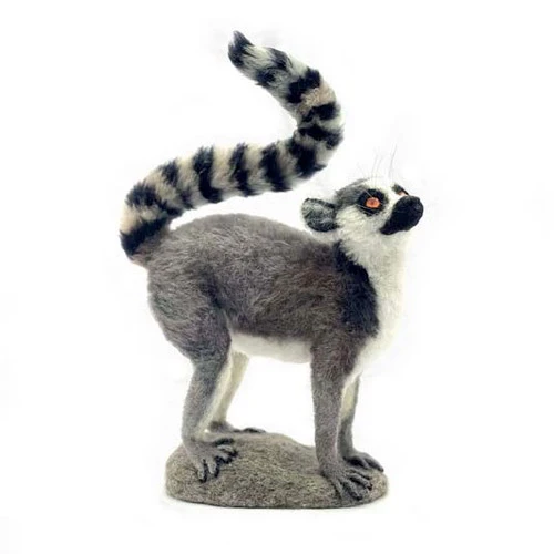 World of Wool Artisan Felting Kit - Layla the Lemur World Of Wool Artisan Felting Kit - Layla The Lemur -Sewing Textile Store WOW LANFK 55770.1655318715