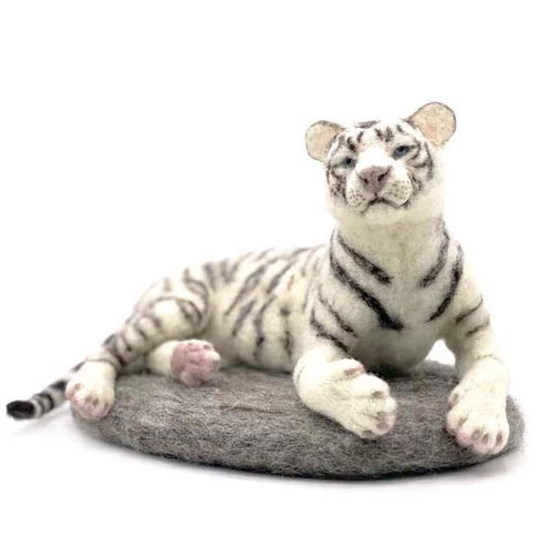 World of Wool Felting Kit - Tasia the Tiger World Of Wool Felting Kit - Tasia The Tiger -Sewing Textile Store WOW TASIANFK 27687.1650657297