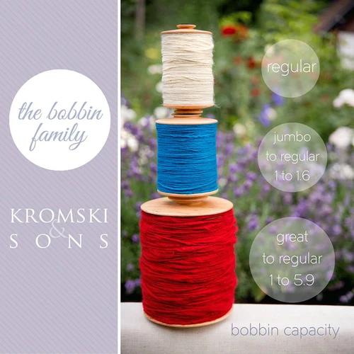 Kromski Jumbo Bobbin Kromski Jumbo Bobbin -Sewing Textile Store bobbins 13275.1543861104