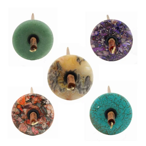 Calico Farm Stone Drop Spindle Calico Farm Stone Drop Spindle -Sewing Textile Store cff sds 1 47984.1557241025