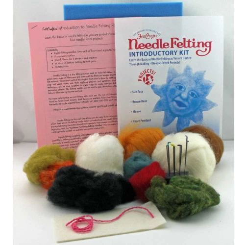 Introduction to Needle Felting Kit Introduction To Needle Felting Kit -Sewing Textile Store fel int 21067.1557239930
